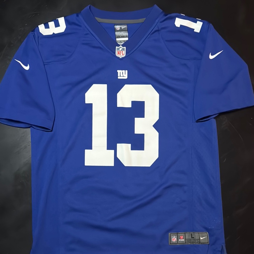 Nike New York Giants #13 BECKHAM JR Jersey size L